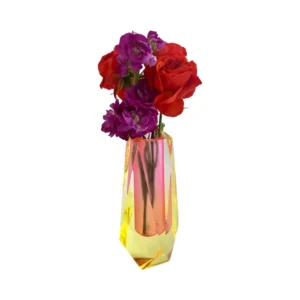 Bud Vase- Pink/Yellow